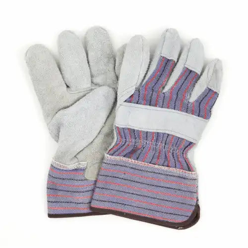 Red Steer 13163 Leather Palm Gloves Split Cowhide