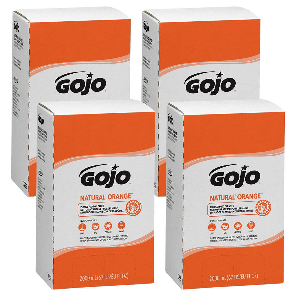Gojo 7255 Natural Orange Pumice Hand Cleaner Refill