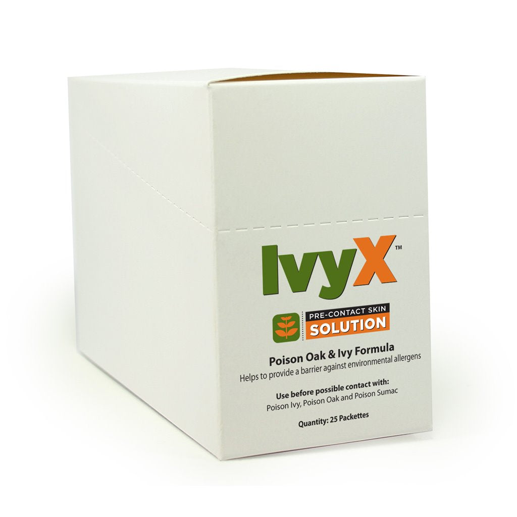 IvyX 83640 Pre-Contact Poison Oak and Ivy Wipes