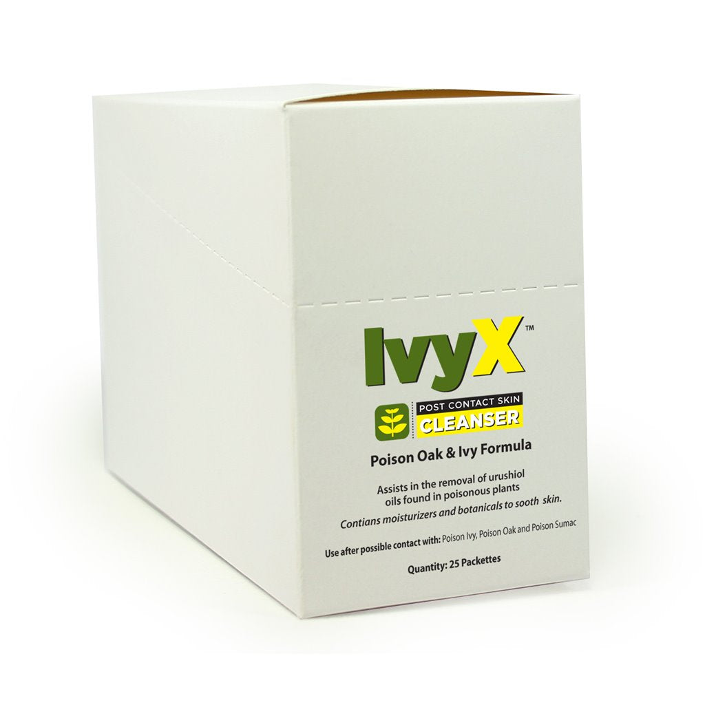 IvyX 84640 Cleanser Poison Oak and Ivy Wipes