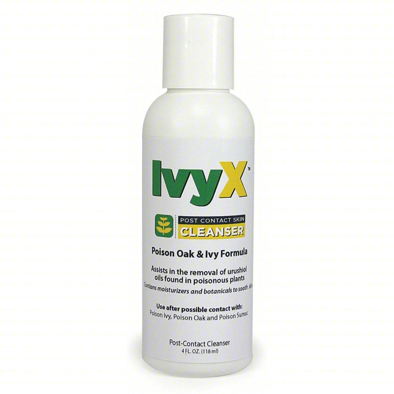 IvyX 84666 Cleanser Poison Oak and Ivy Formula 4 ounces