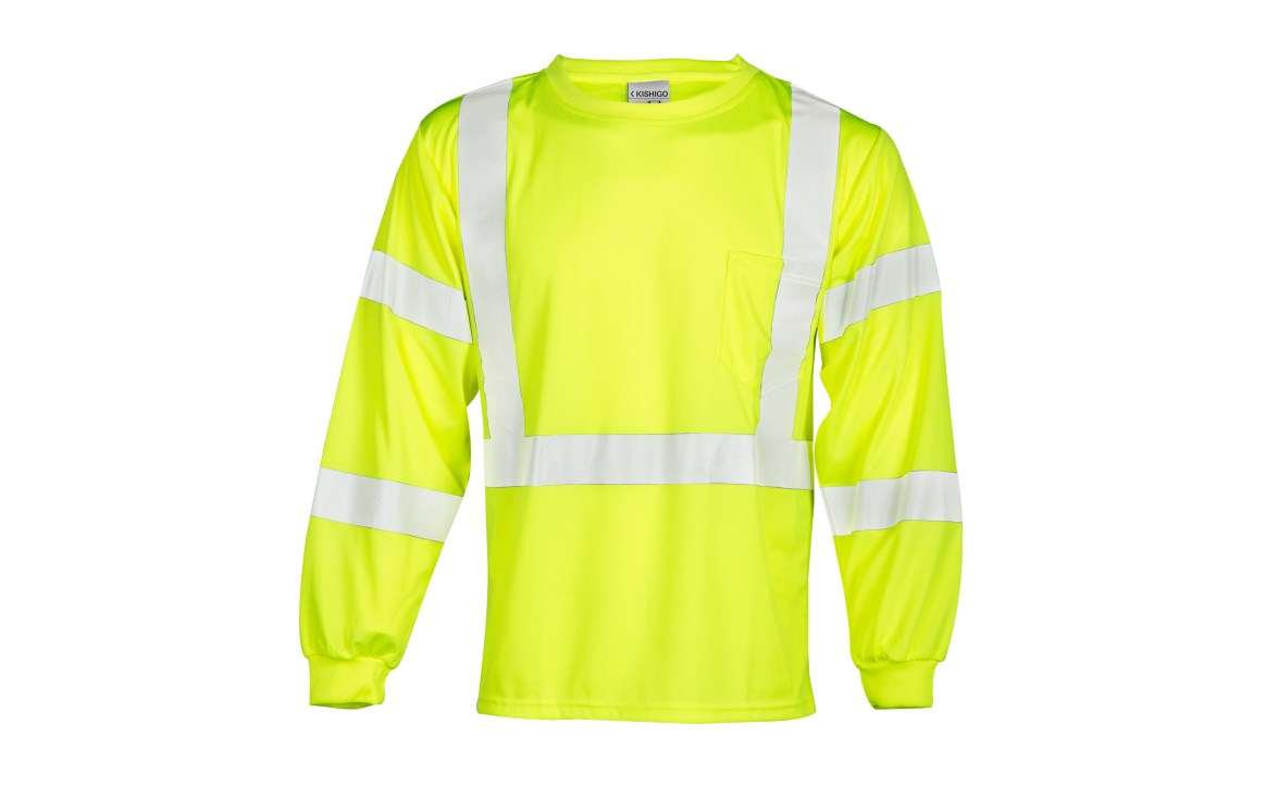 Kishigo 9145 Long Sleeve Class 3 Shirt