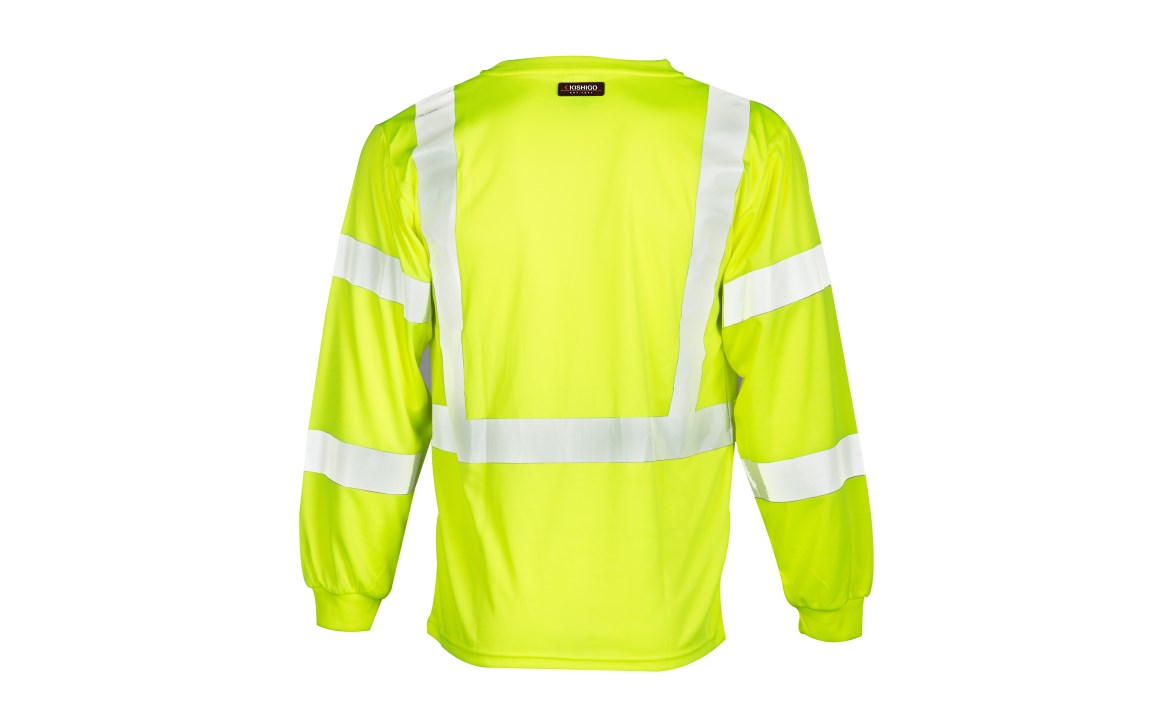 Kishigo 9145 Long Sleeve Class 3 Shirt