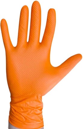 UltraGard DHV Nitrile Diamonite Gloves 8 Mil