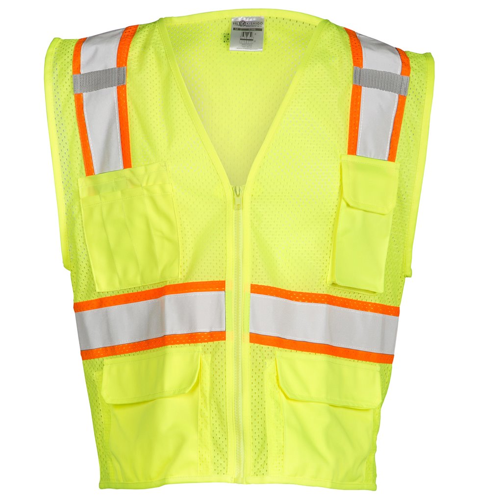 Kishigo 1195 All Mesh Contrast Vest