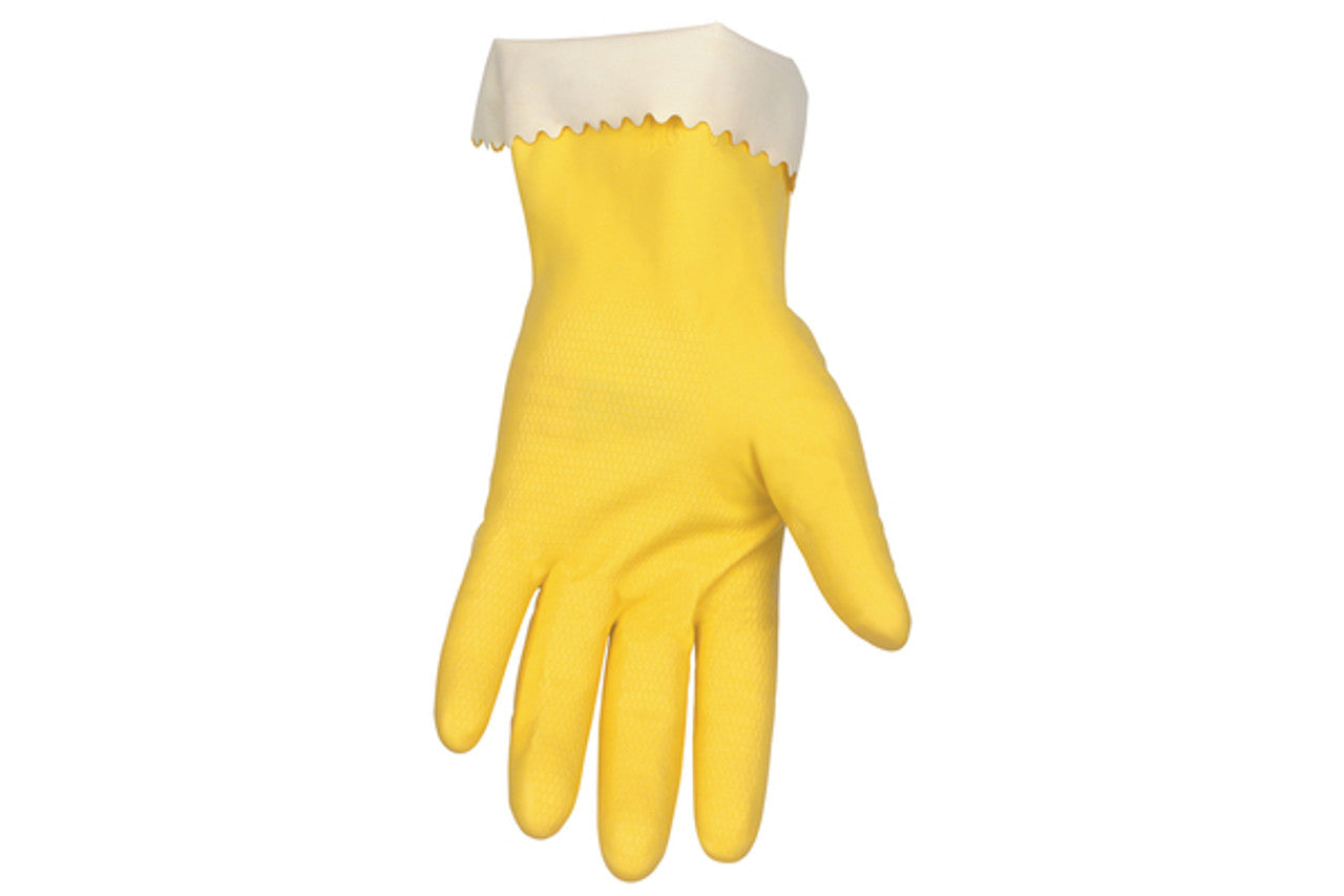 Latex Flock Lined Gloves 21 Mil 12 Pairs