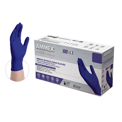 Ammex AINPF Nitrile Exam Gloves
