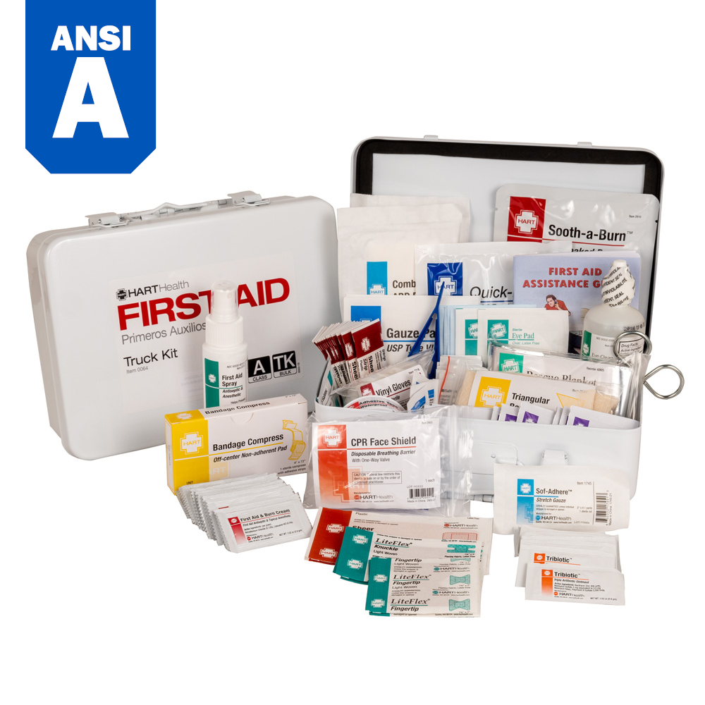 Truck First Aid Kit Hart Health 0064 Class A