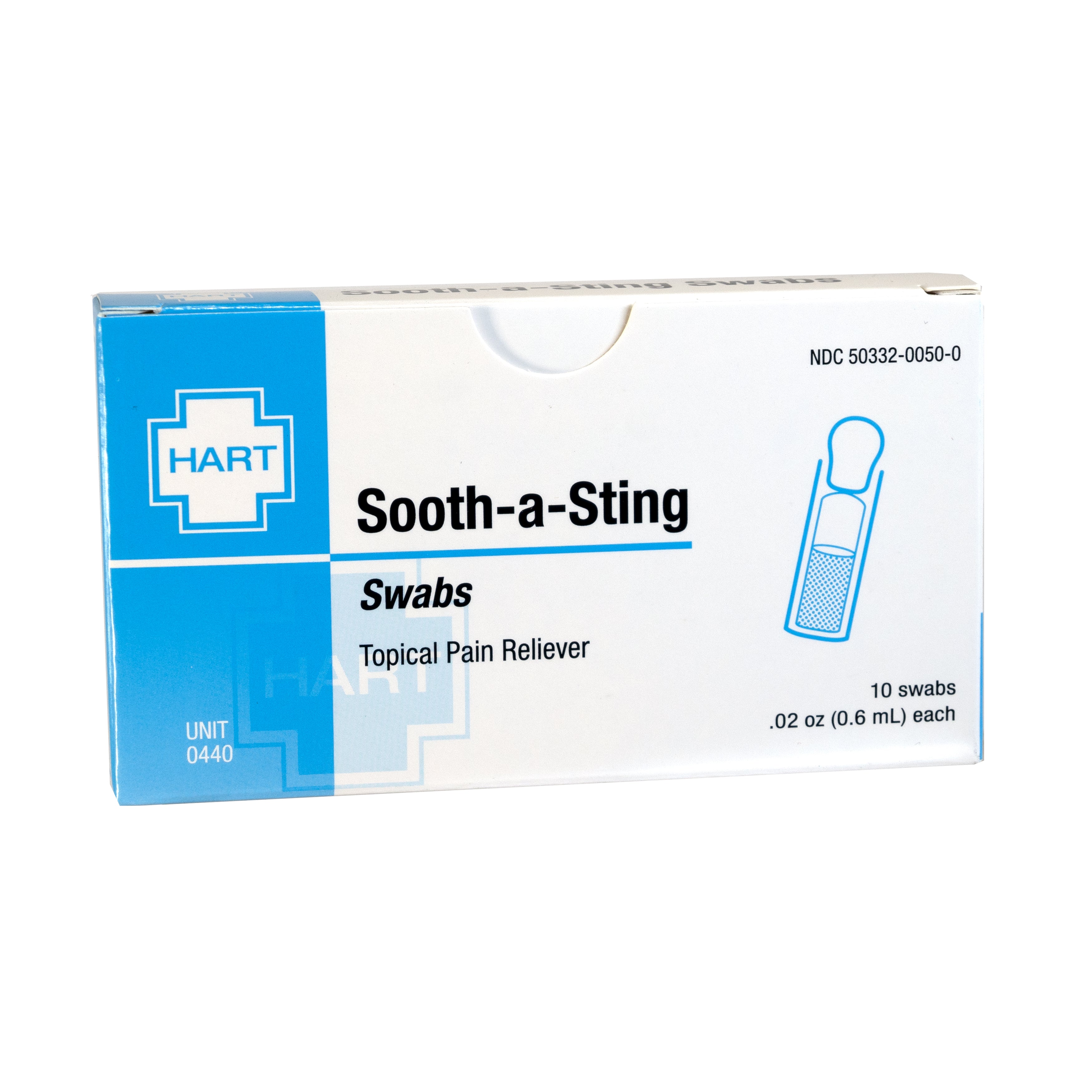 Hart Health 0440 Sooth A Sting Swabs