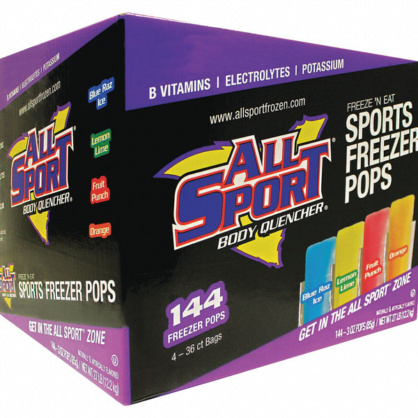 All Sport 10121804 Freezer Pops Variety Pack