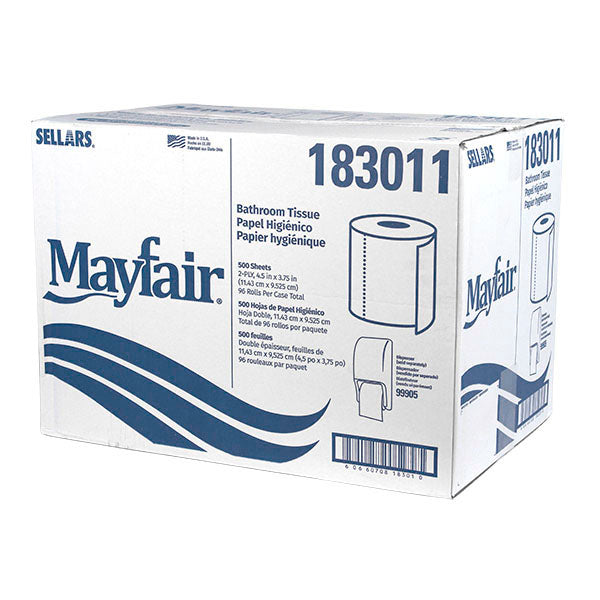 Mayfair 183011 Toilet Tissue Two Ply