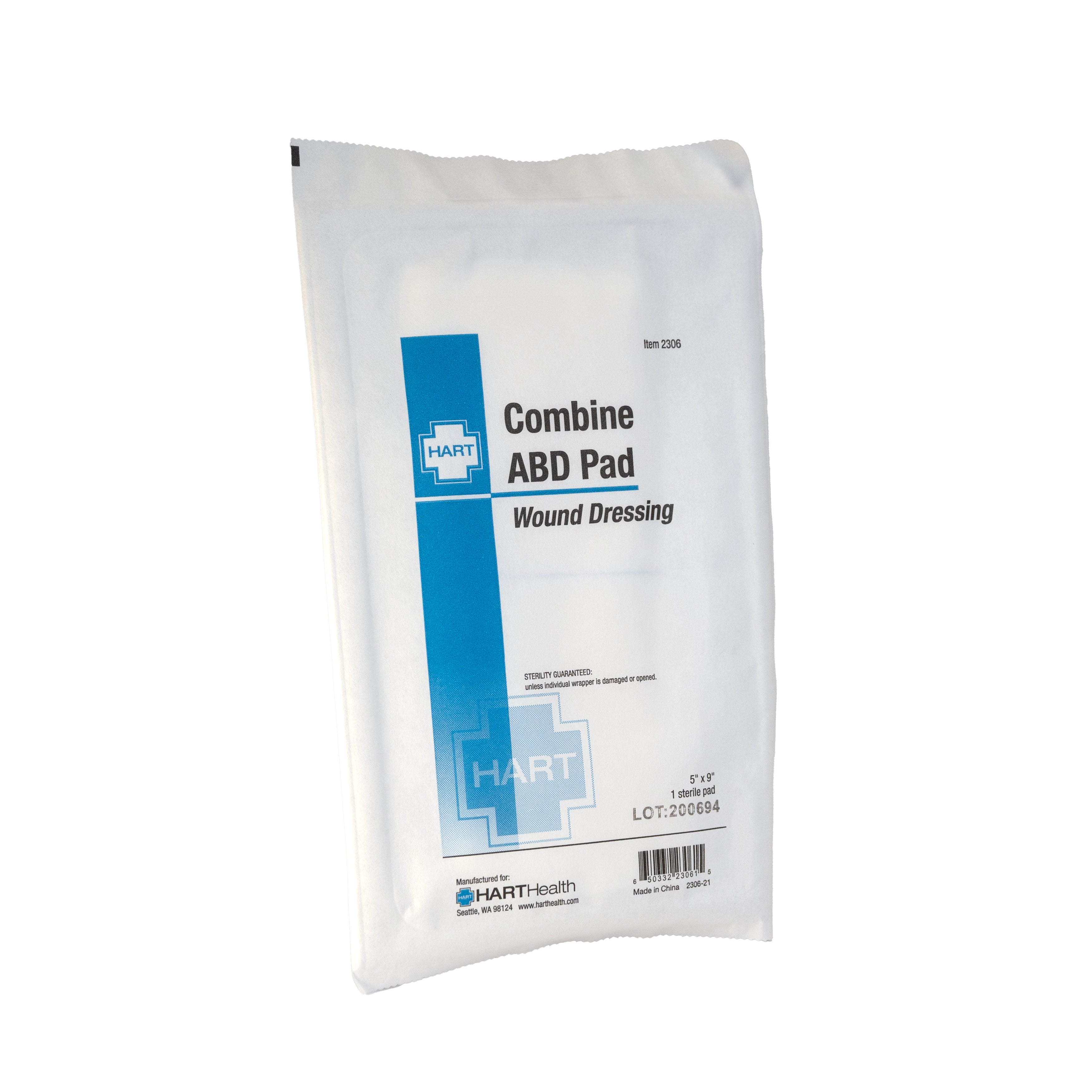 Hart Health 2306 Combine ABD Pad Sterile