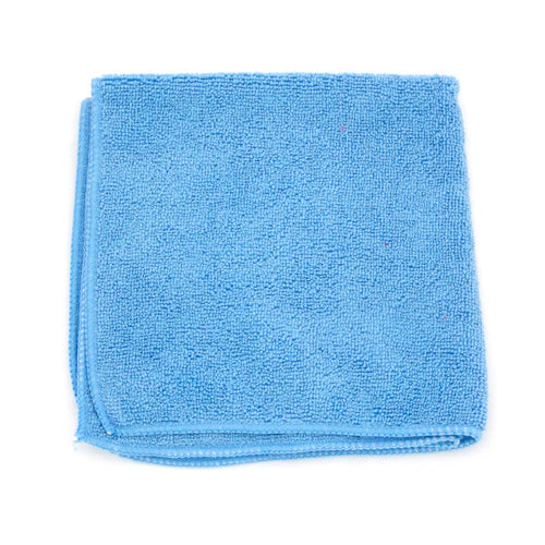 Microworks 2511 Microfiber Towels Blue 16 x 16