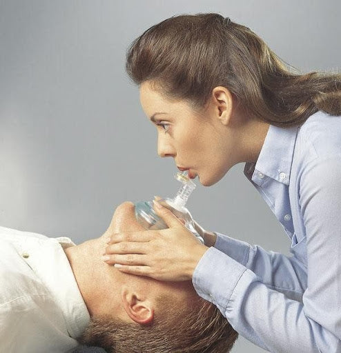 Hart Health 2956 Pocket Mask with Oxygen Inlet