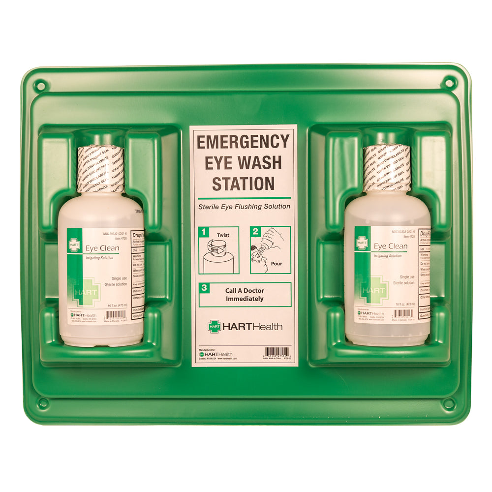 Hart Health 4755 Eye Wash Station 16 oz Bottles