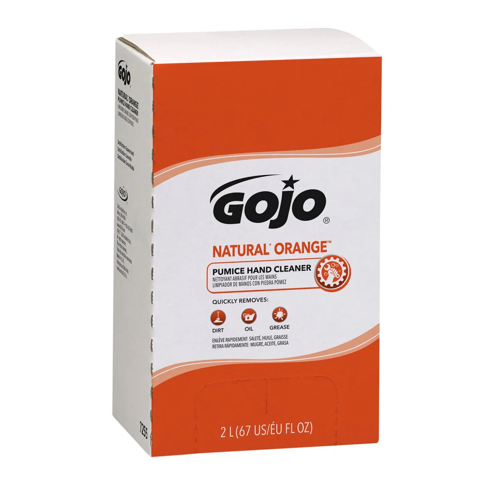 Gojo 7255 Natural Orange Pumice Hand Cleaner Refill