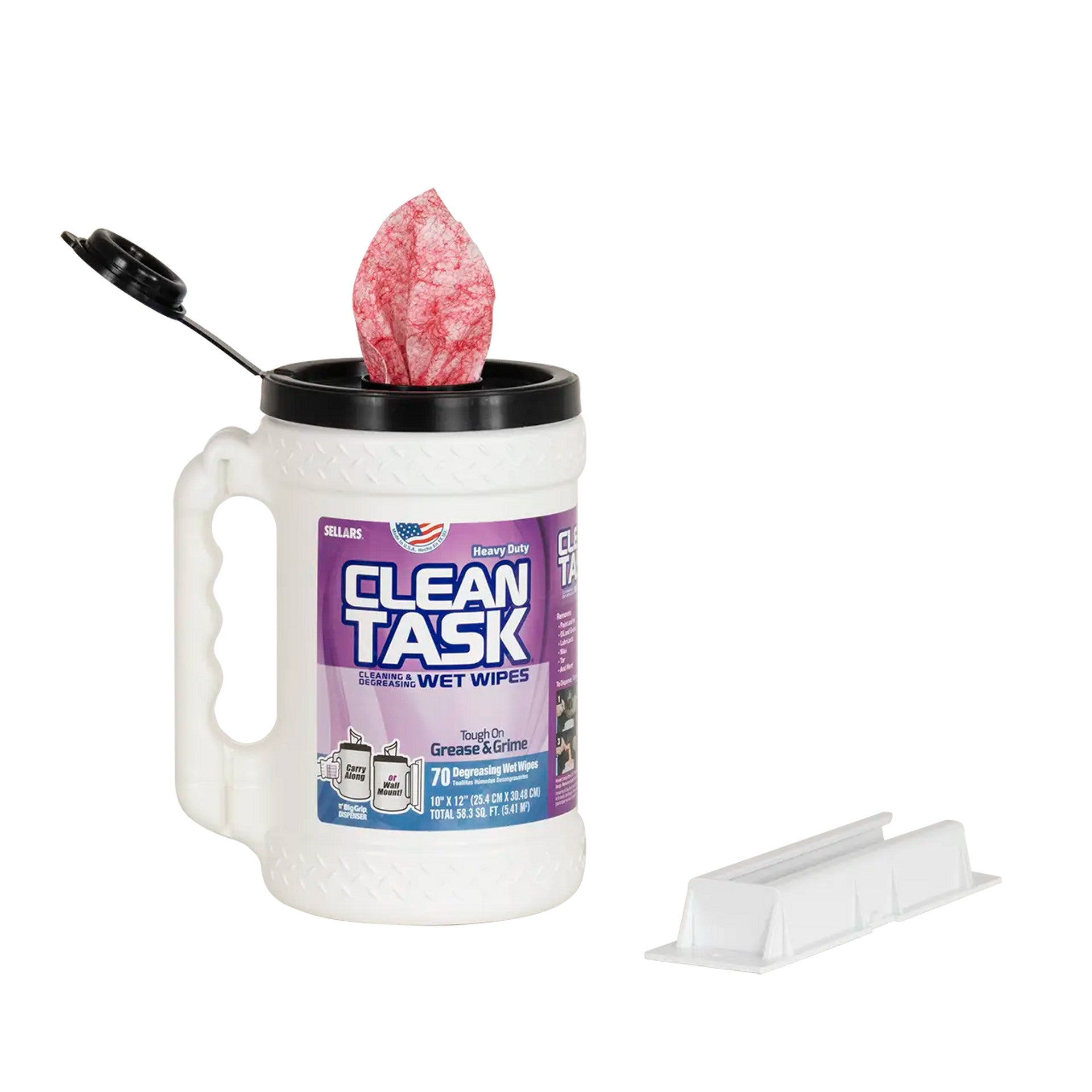 Clean Task 90153 Degreasing Wet Wipes