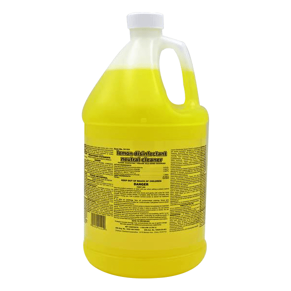 Chemcor 91101 Lemon Disinfectant Neutral Cleaner