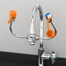 Guardian G1201 Faucet Mounted Eyewash with Faucet Control