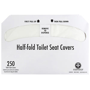 Hospeco Toilet Seat Covers Half Fold
