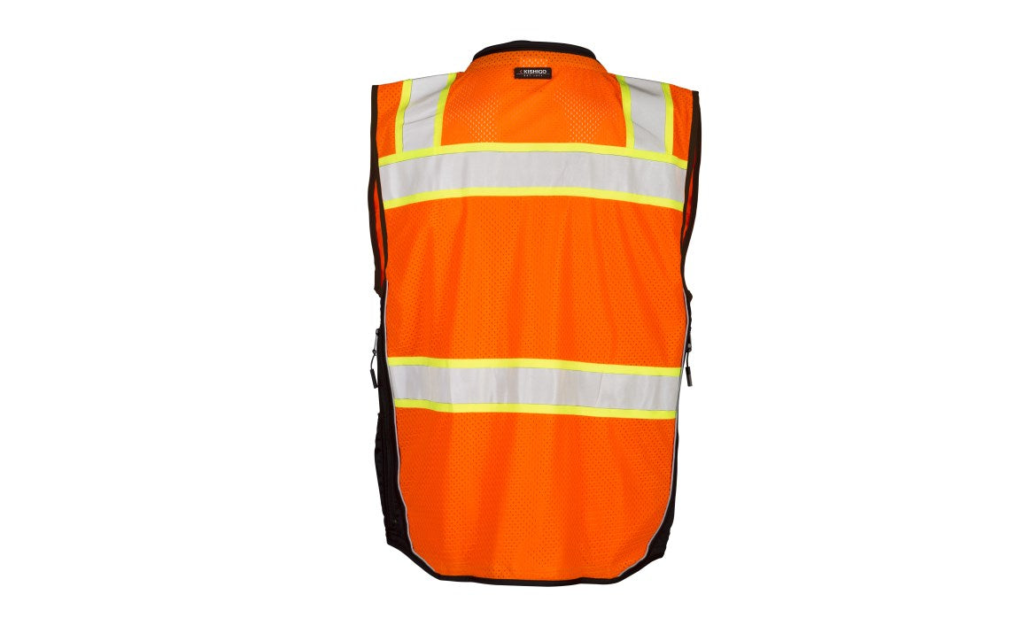 Kishigo S5003 Black Series Surveyors Vest