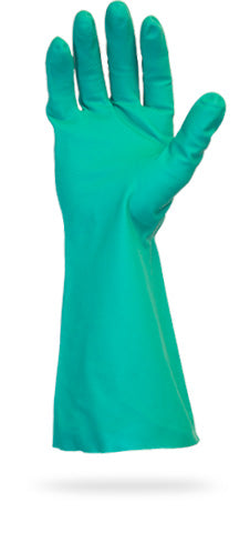 Nitrile Gloves 22 Mil Green