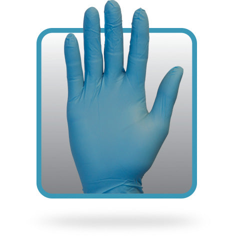 Nitrile Gloves 3 Mil Blue