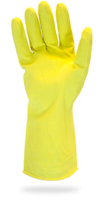 Latex Gloves 20 Mil Yellow