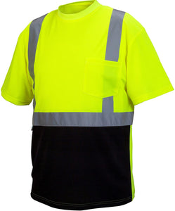 Pyramex Safety Shirt Class 2 Black Bottom