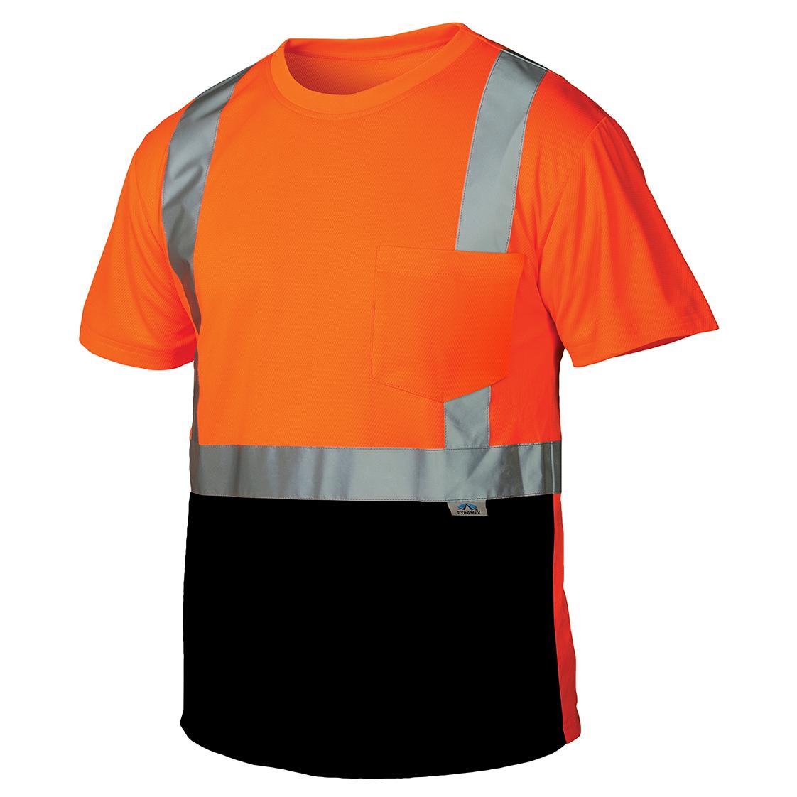 Pyramex Safety Shirt Class 2 Black Bottom