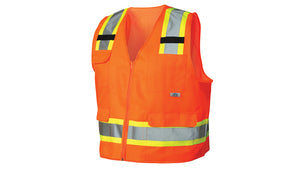 Pyramex Safety Vest Class 2 Solid Material Orange