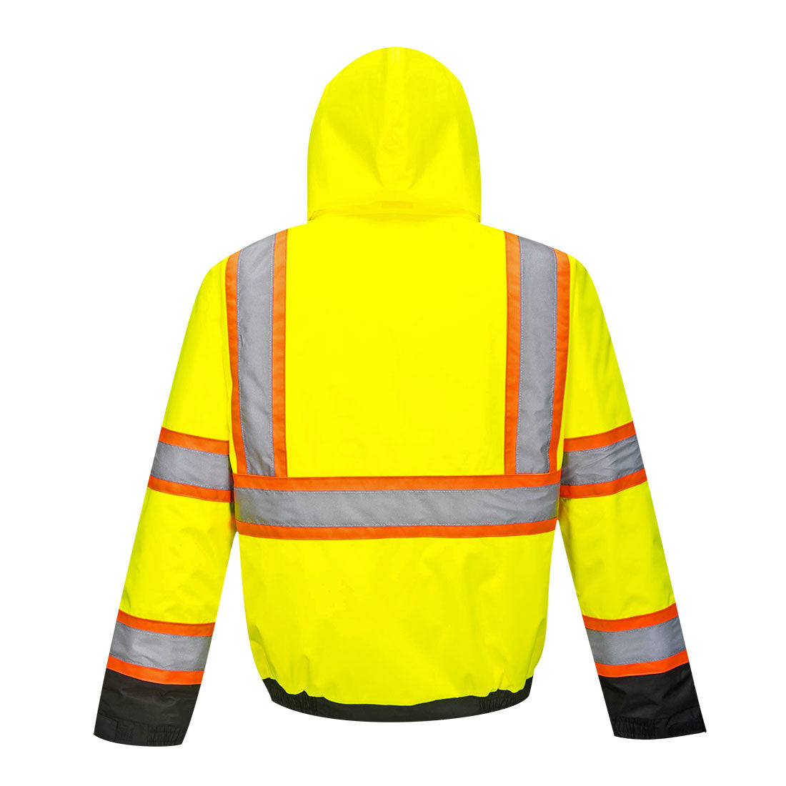 Portwest Hi Vis Bomber Jacket Quilt Lined